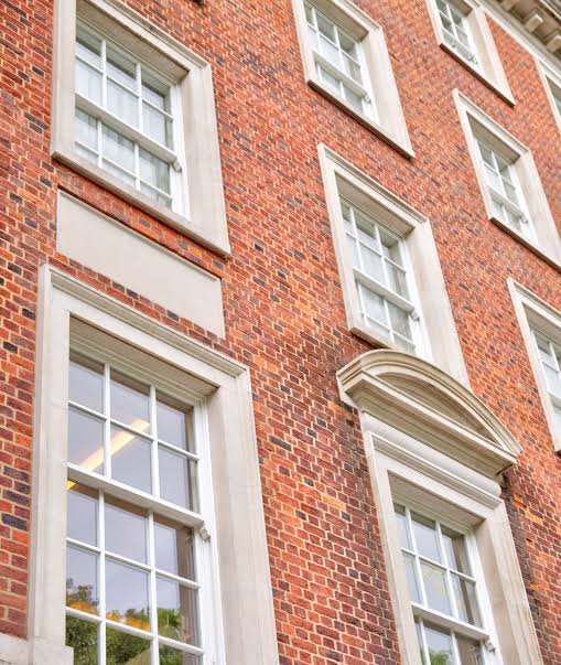 Casement windows hotel apartment exterior