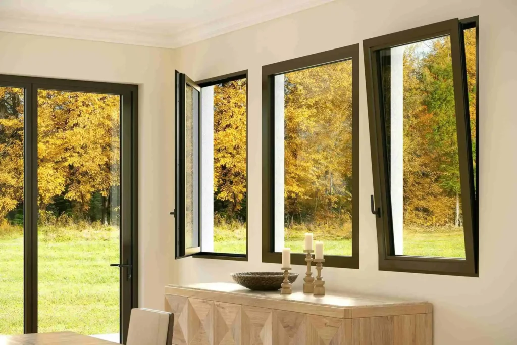uPVC casement bow windows