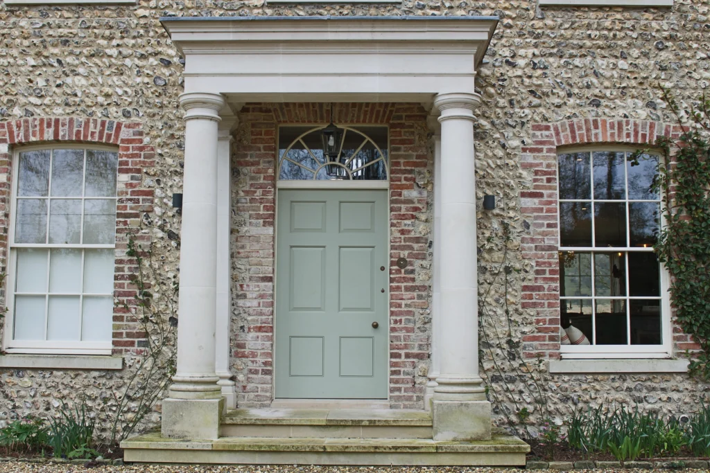 Casement windows school institution building