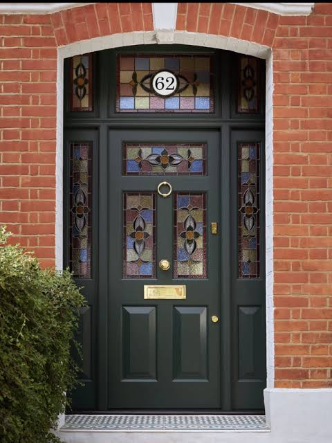 Traditional doors semi detached homes