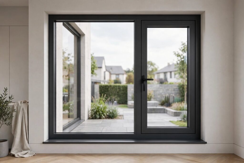Aluminium Flush Casement Window